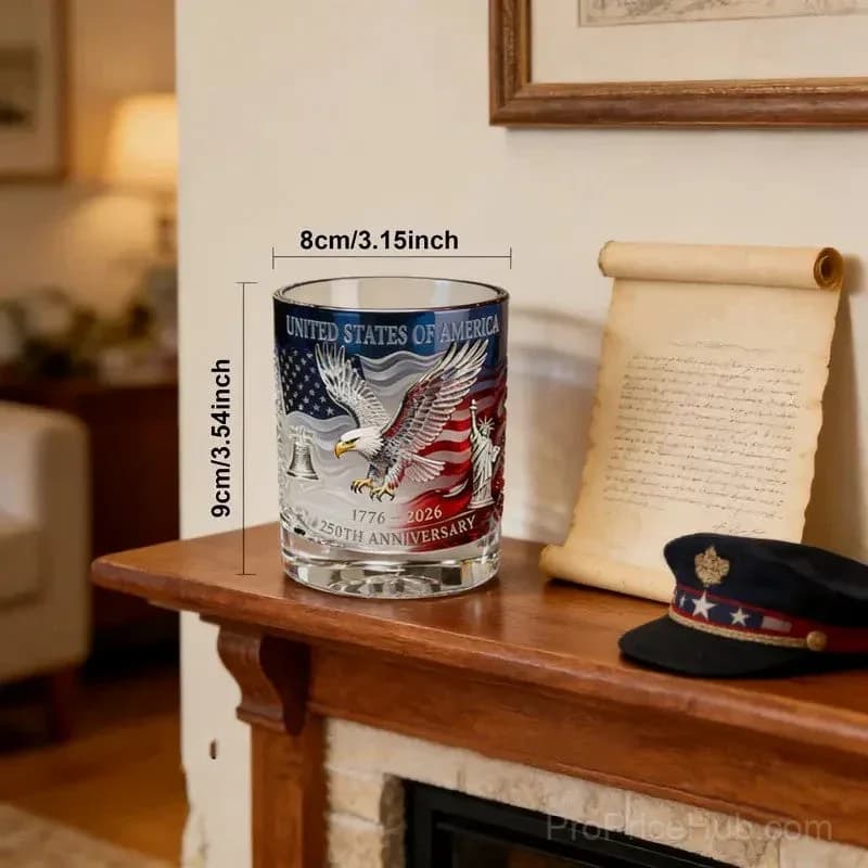 Hawk 250th Anniversary Commemorative Whiskey Bottle - View 12