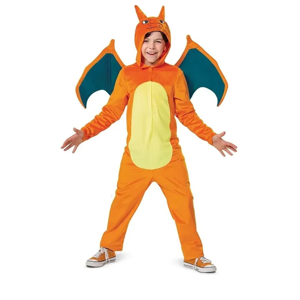 Kids Charizard Halloween Costume, 3-Piece Set, 130cm - Main