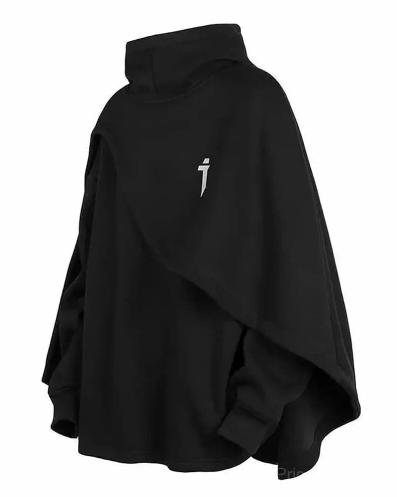 Big & Tall Men's Heavy Industry Fake Two-Piece Hooded Sweatshirt Coat - View 14