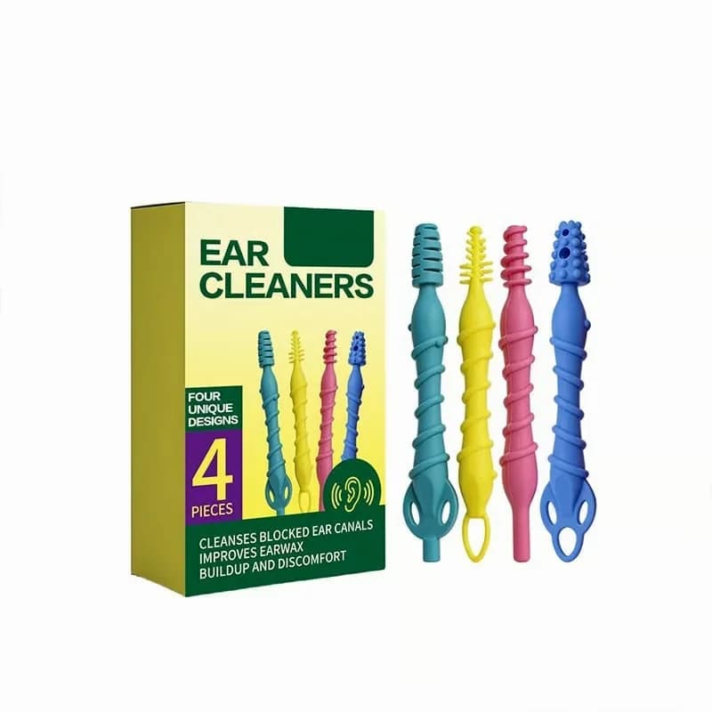 Professional Ear Canal Cleaning Tool Set, 4-Piece Painless Ear Care - Main