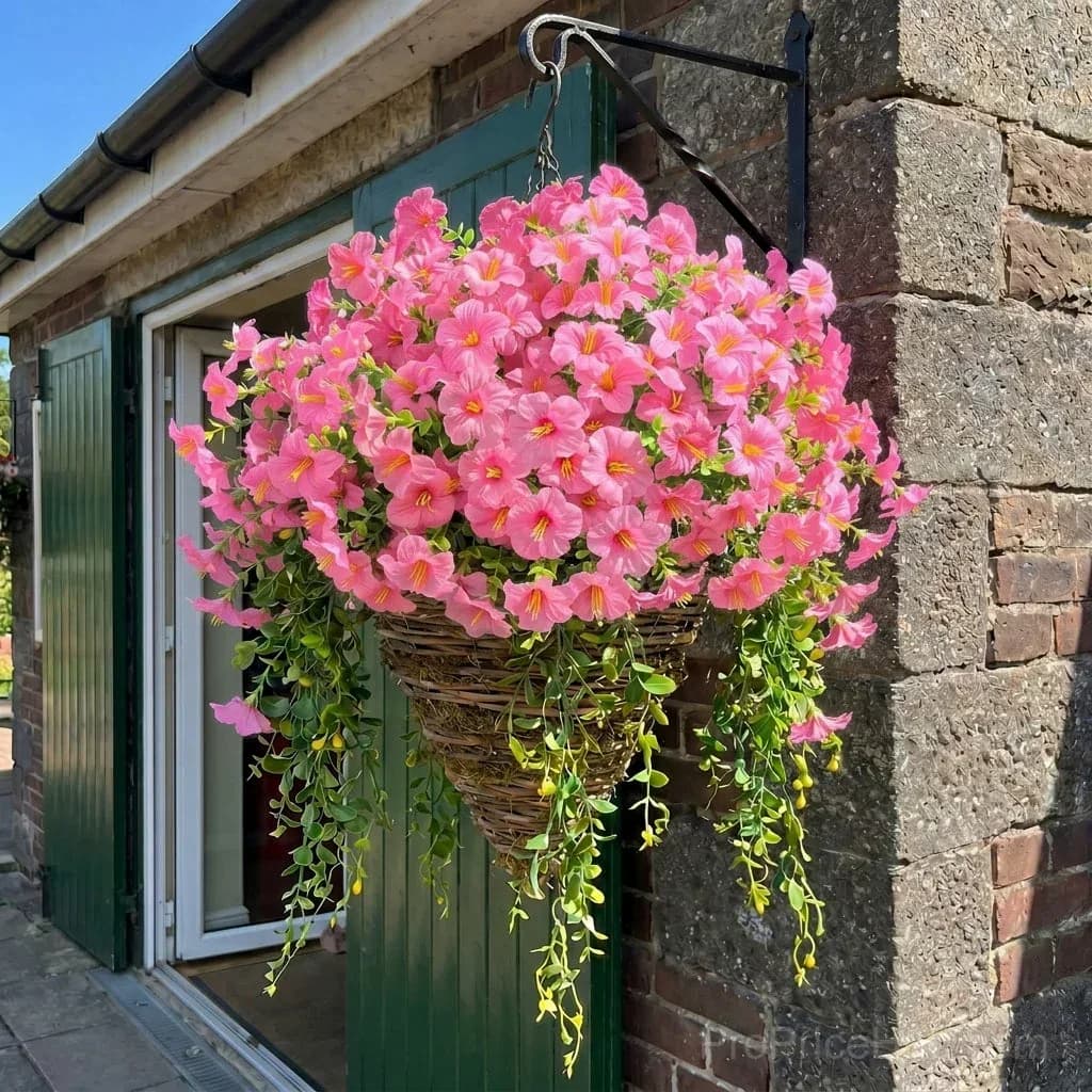 UV Resistant Artificial Petunias Flowers - Alt