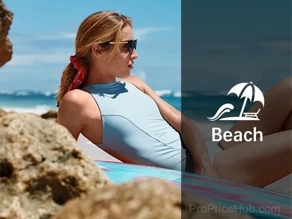 Women's Barefoot Aqua Shoes - Non-Slip for Beach, Swim, Yoga - View 10