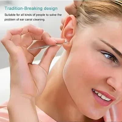 Yellow Ear Wax Cleaner Tool Set for Personal Care - View 7