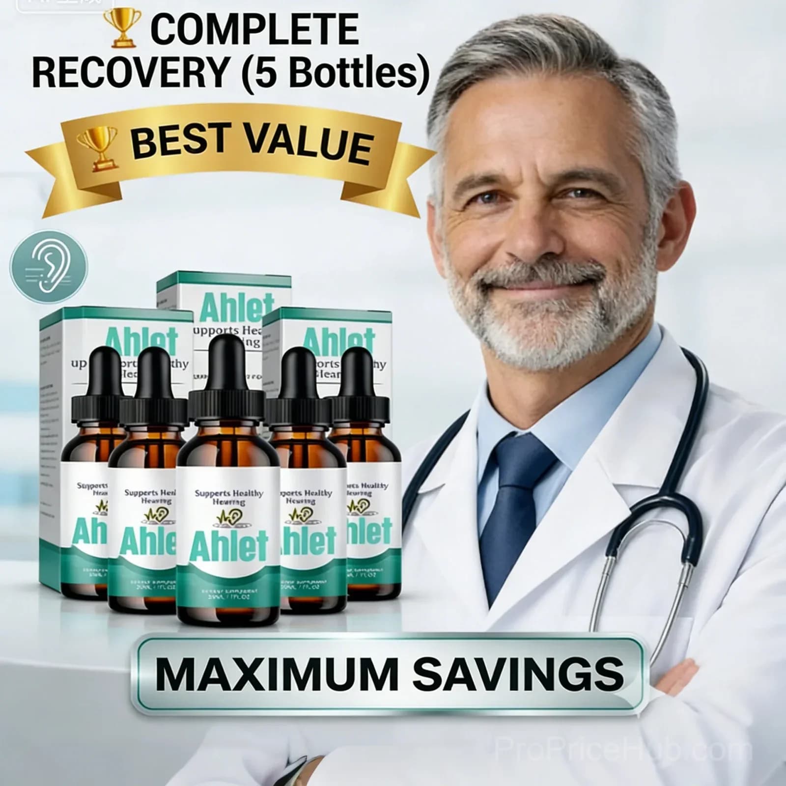 Tinnitus Ear Drops – Earwax Cleaner & Relief, 2026 Formula - View 9