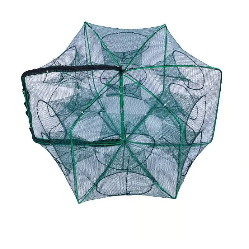 Auto-Foldable 6-Hole Fishing Trap Net, 72 x 28 cm - View 13