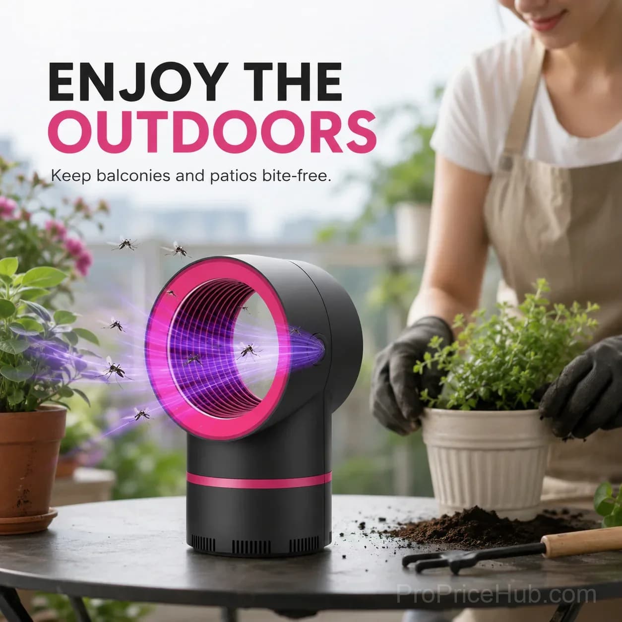 USB Mosquito Trap – Strong Suction & Quiet Indoor Bug Catcher - View 10