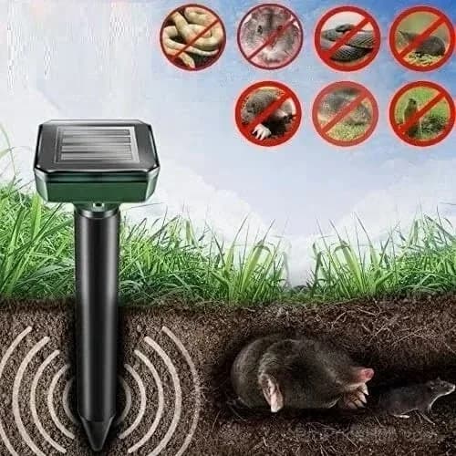 Solar Powered Rodent, Mole and Snake Pest Repeller - View 2