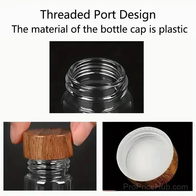Portable Mini Glass Storage Jars for Organization - View 5