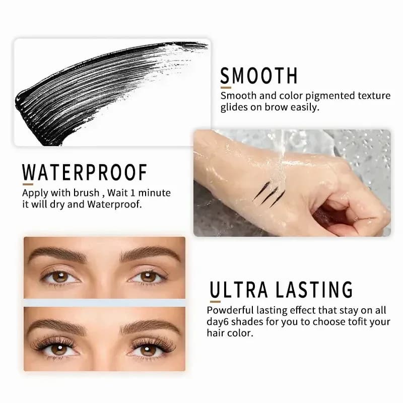24-Hours Long-Lasting Waterproof Mascara - Alt