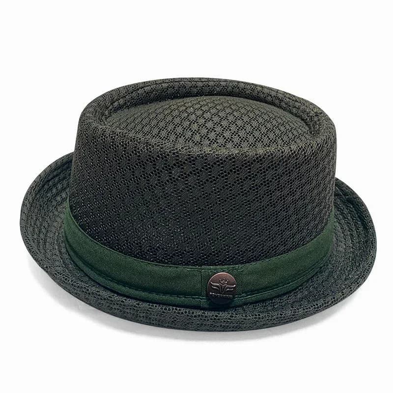 Summer Breathable Mesh Pork Pie Hat - View 14