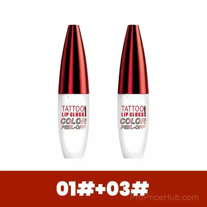 Waterproof Long-Lasting Lip Gloss, Shade 01, 2-Pack - View 13