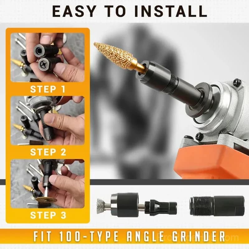 Angle Grinder Modified Adapter - View 5