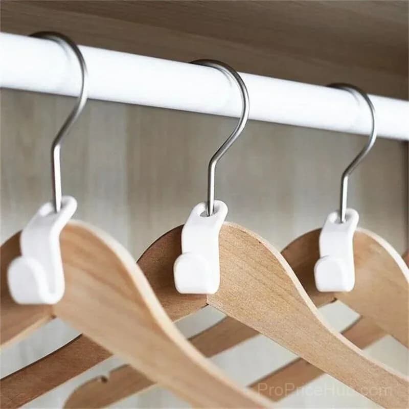 Space-Saving Clothes Hanger Connector Hooks - View 8