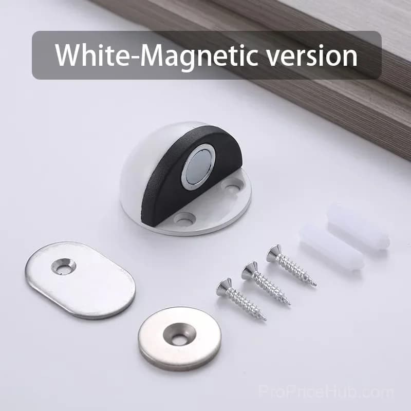 2-Pack Black Hidden Magnetic Door Stopper Holders, Stainless Steel - View 19
