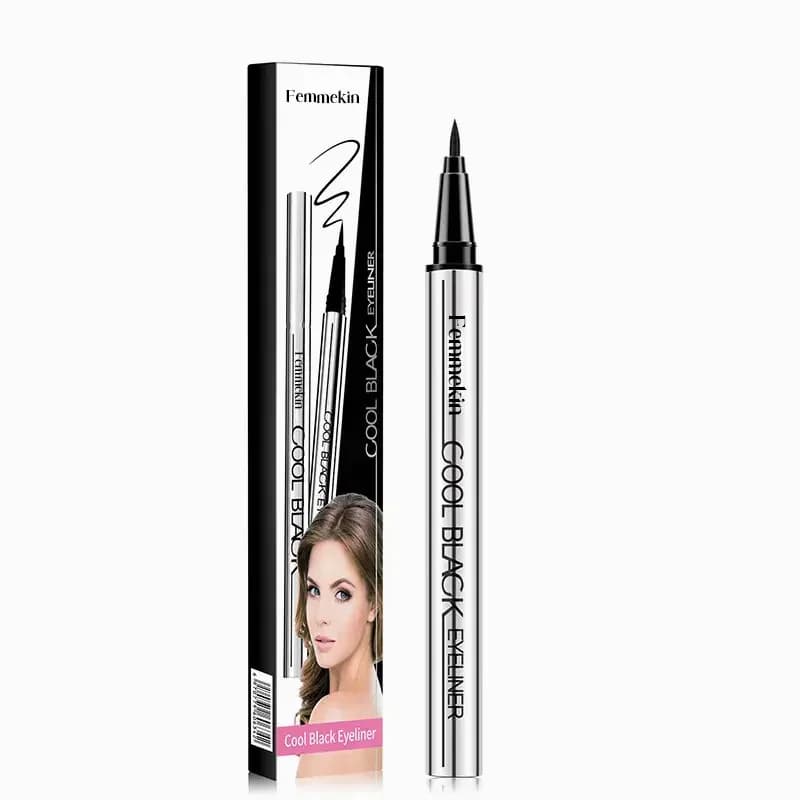 Cool Black/Brown Waterproof Eyeliner - 24hr Long-Lasting, One Stroke Formula - View 2