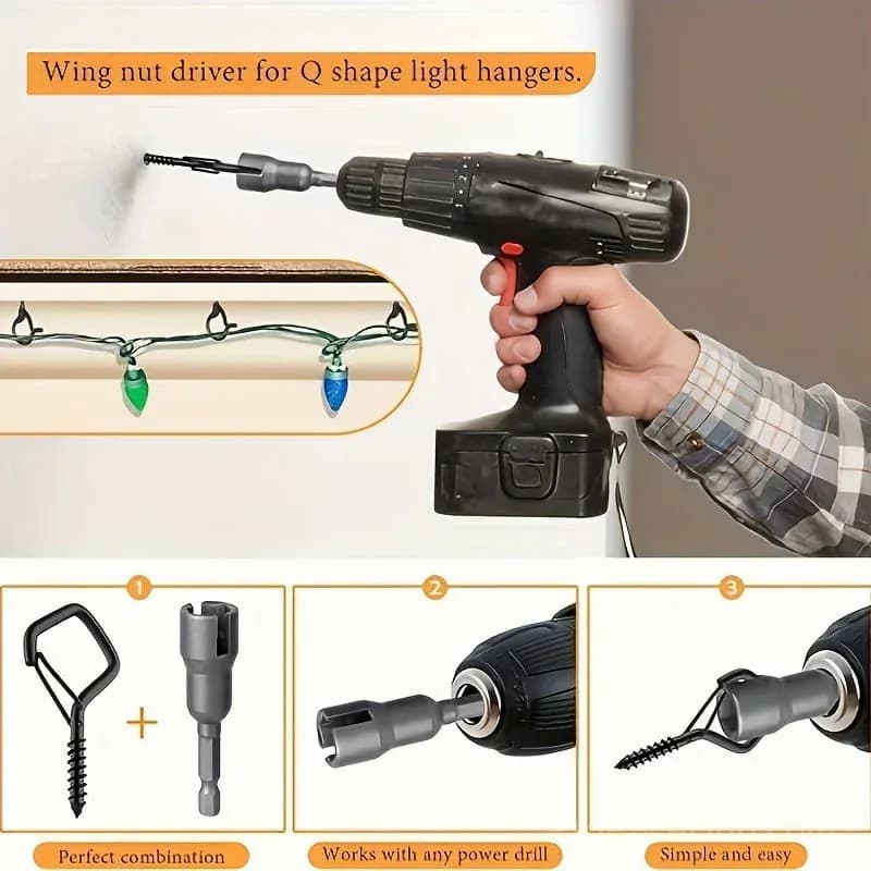 Square Snap Hanging Hooks - View 4