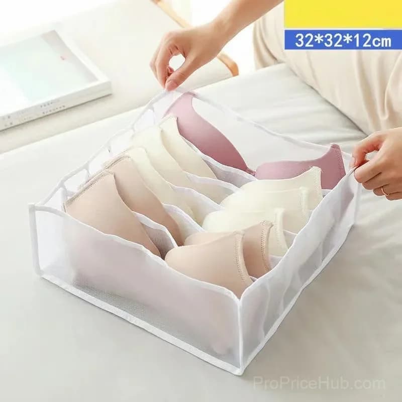 Large Grey Wardrobe Clothes Organizer for Skirts, Jeans & Coats - View 14