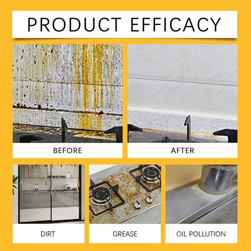 Heavy-Duty Kitchen Degreaser Spray – Rapid Grease Cleaner - Alt