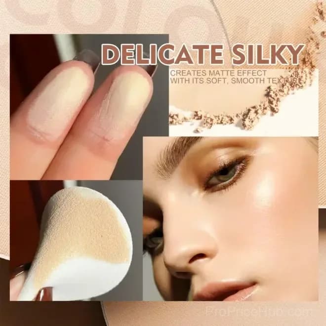 Matte Finish Compact Powder - Classic Ivory Shade #01 - View 2