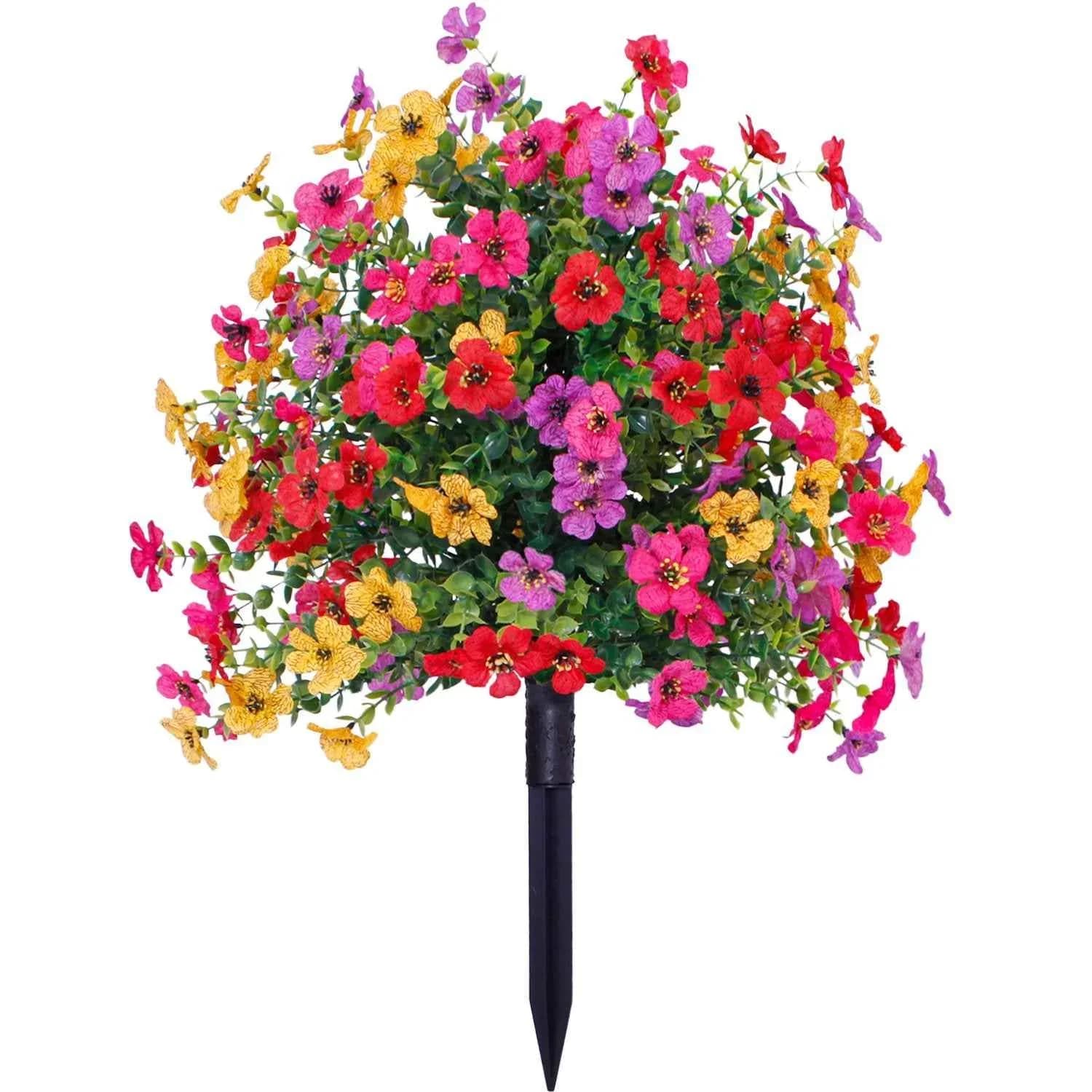 Outdoor/Indoor UV Resistant Waterproof Artificial Flower Decor - Main
