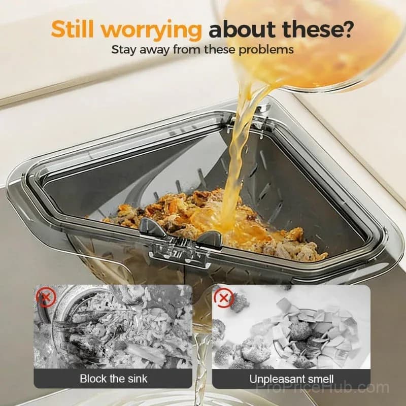 Magnetic Sink Basket - Kitchen Strainer for Soggy Scraps - View 5