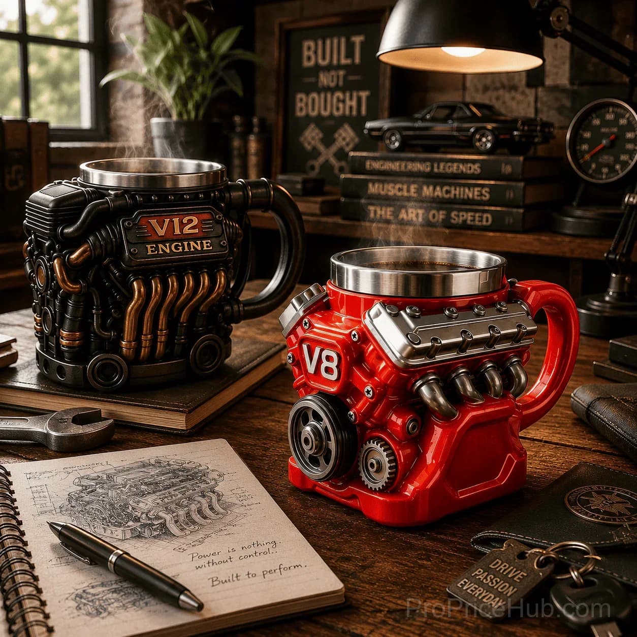Engine Legend Mug – Novelty Mug for Gearheads - View 5