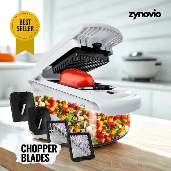 15-in-1 Vegetable Chopper, Multifunctional Food Chopper with 8 Blades - Main