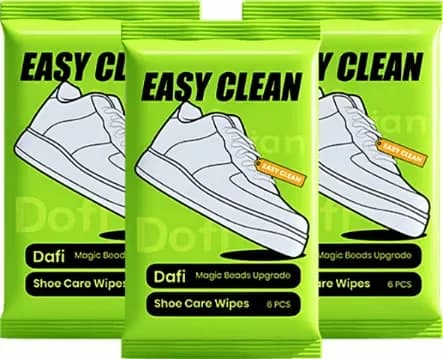 Quick-Clean Shoe Cleaning Wipes, 3-Pack - Main