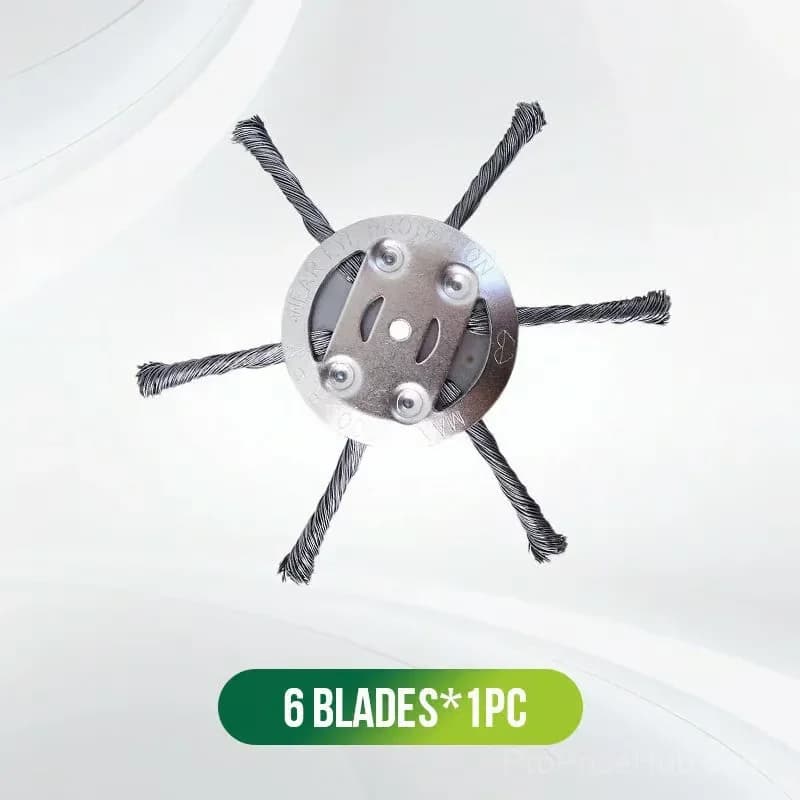 Steel Wire String Trimmer Replacement Cutting Head, 3-Blade - View 11