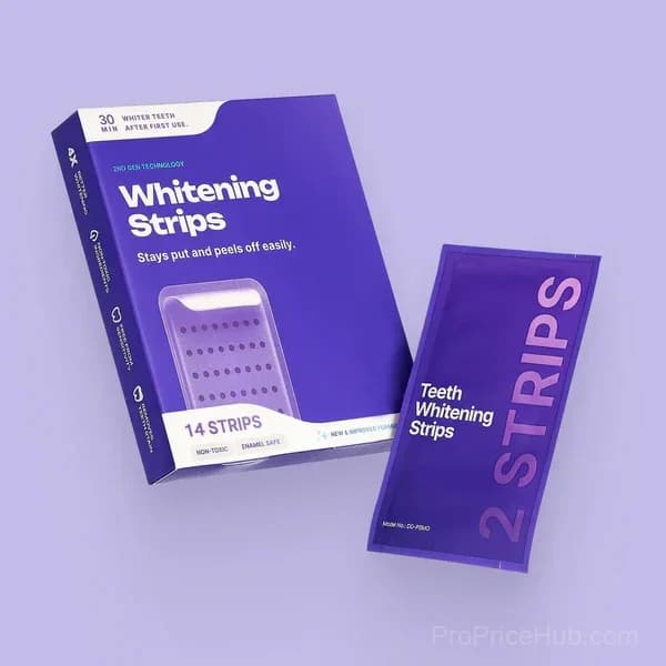 Purple Teeth Whitening Strips - Main