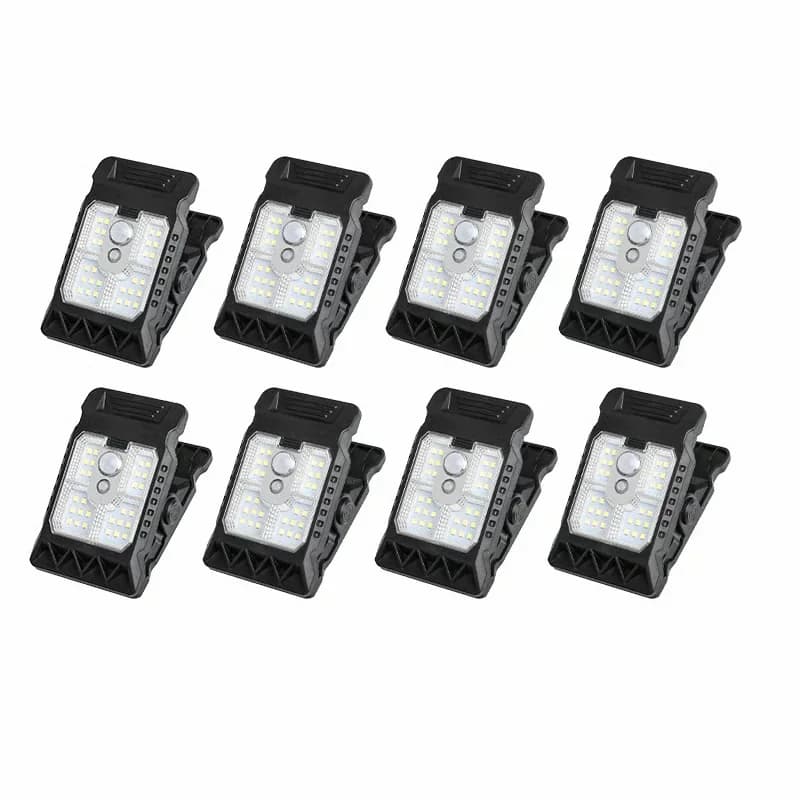 3-Pack Solar Clip LED Lights with Motion Sensor - View 3