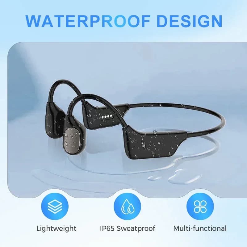 Bone Conduction Smart Hearing Aid Bluetooth Earphones - View 7