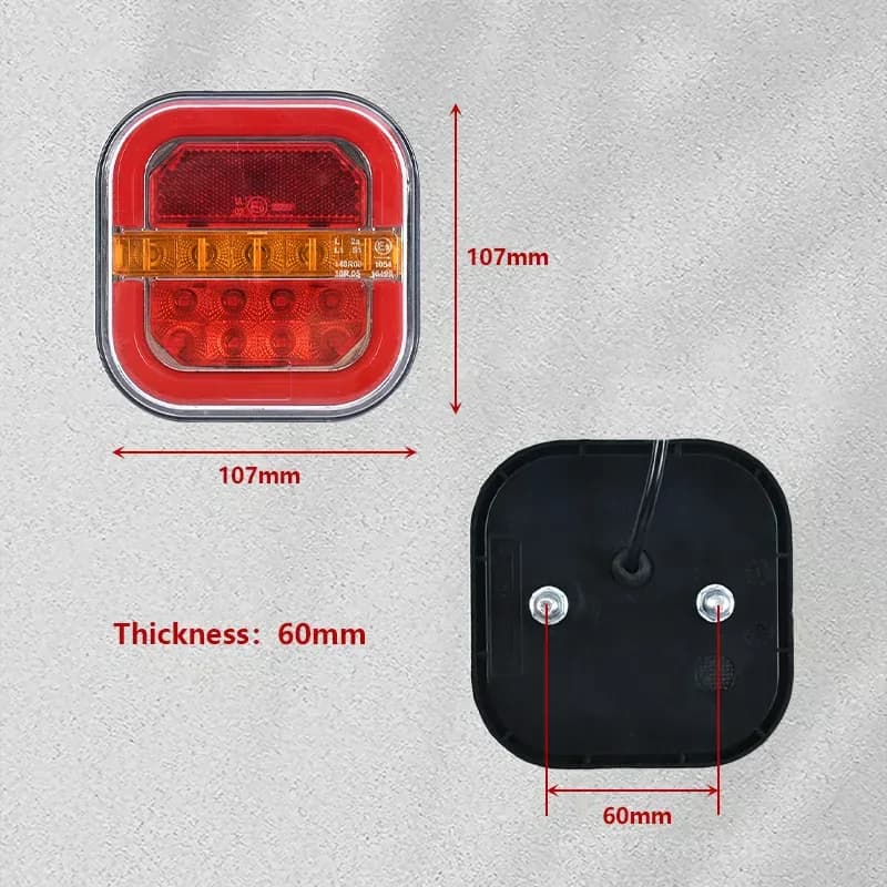 Car Tail Light Right Side – Single Unit - View 4