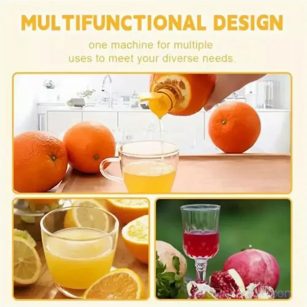 Screw-Top Lemon Squeezer - Green and Yellow Options - View 7