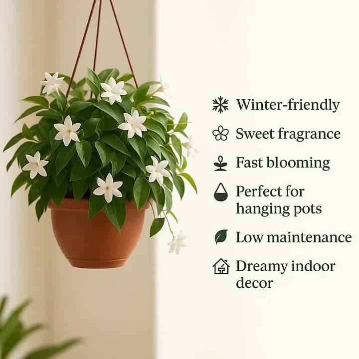 Double Jasmine Seeds – Double-Flowered Variety for Garden - View 3