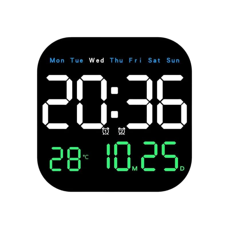Multifunctional Digital Alarm Clock for Home & Office - Main