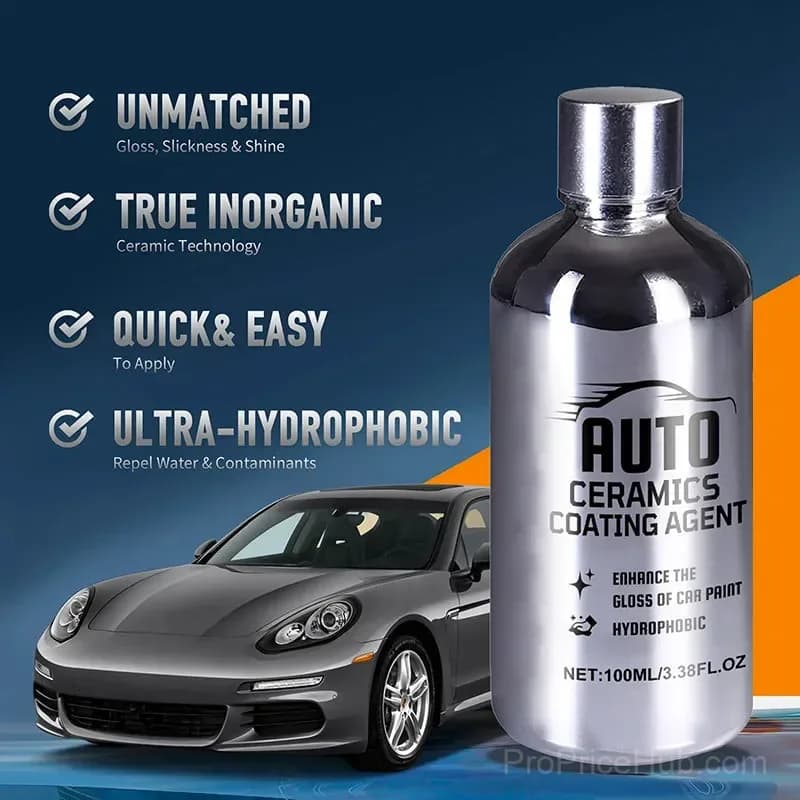 Quick-Acting Auto Ceramic Coating for Showroom Shine - Alt