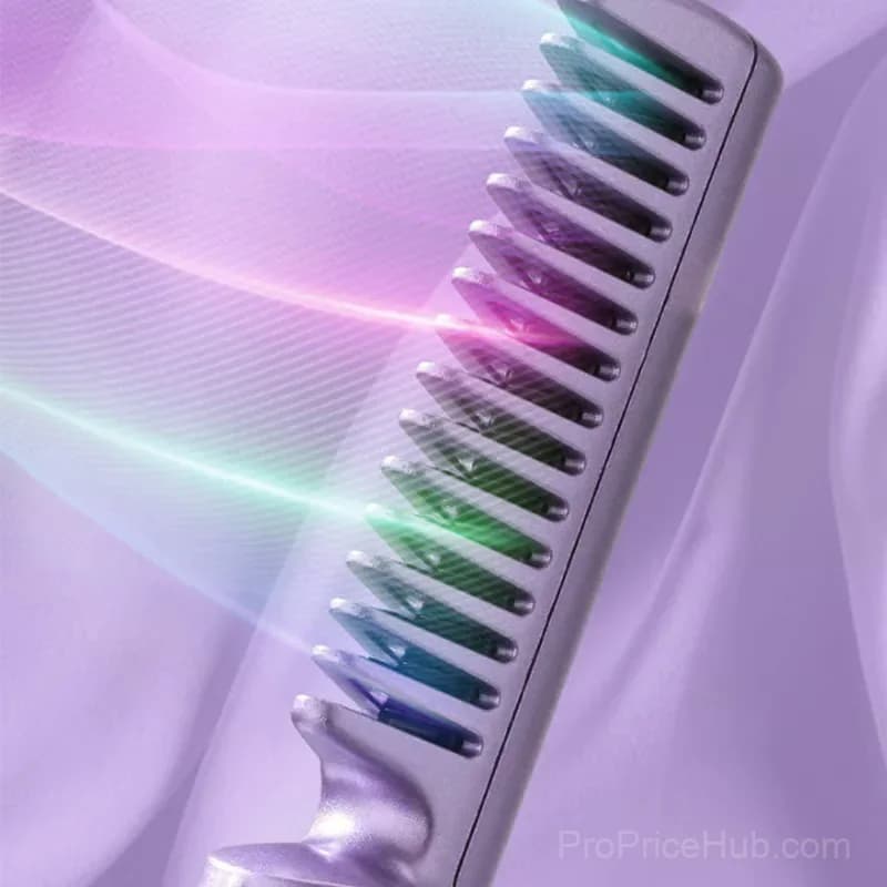 Purple Hairdressing Comb for Styling and Cutting - View 10