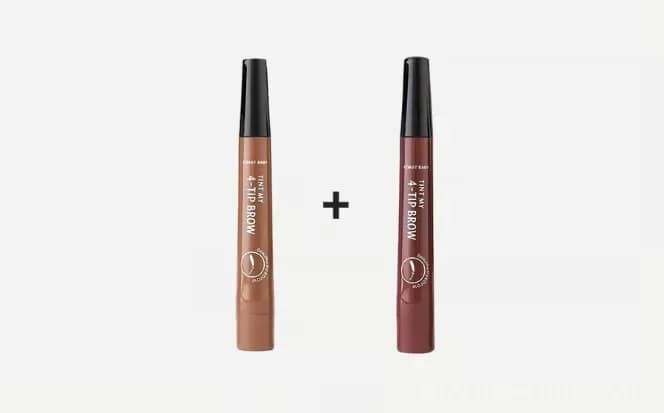 Waterproof 4-Tip Beard and Eyebrow Pen, Light Brown - View 17