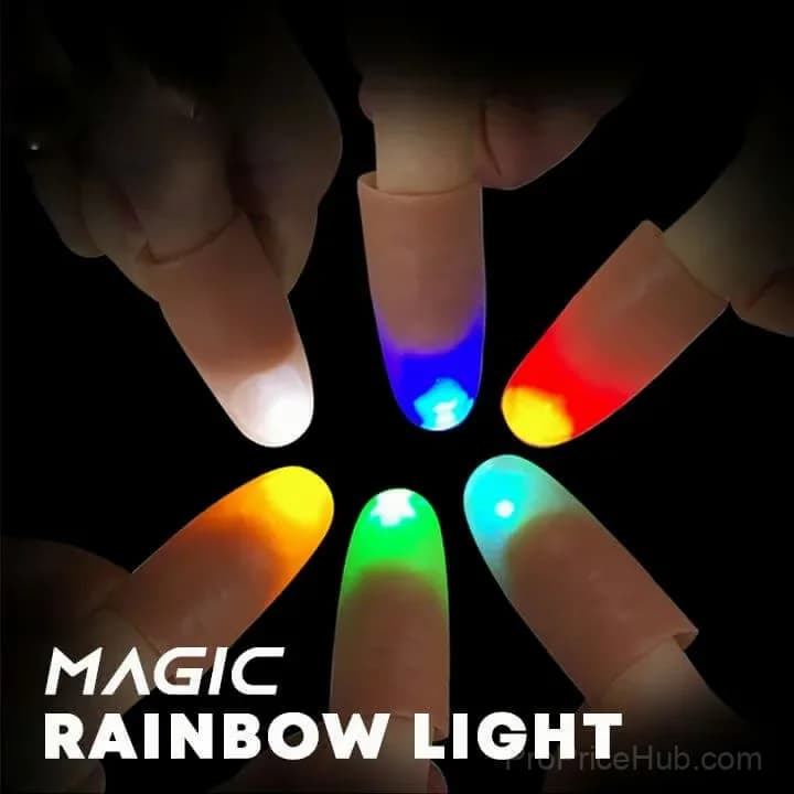 Magic Blue LED Thumb Light - 1 Pair - Alt