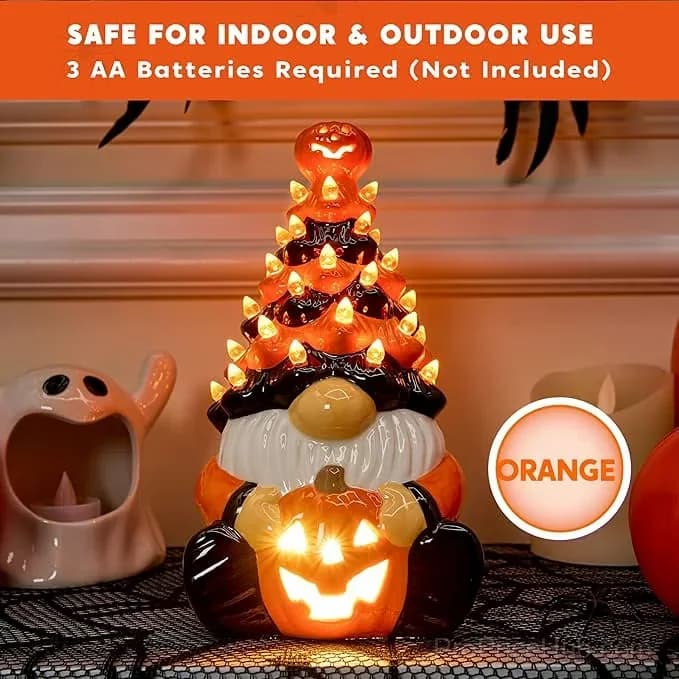 Lighted Halloween Dwarf Decoration for Home Decor - View 4