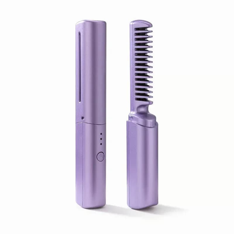 Purple Hairdressing Comb for Styling and Cutting - Main