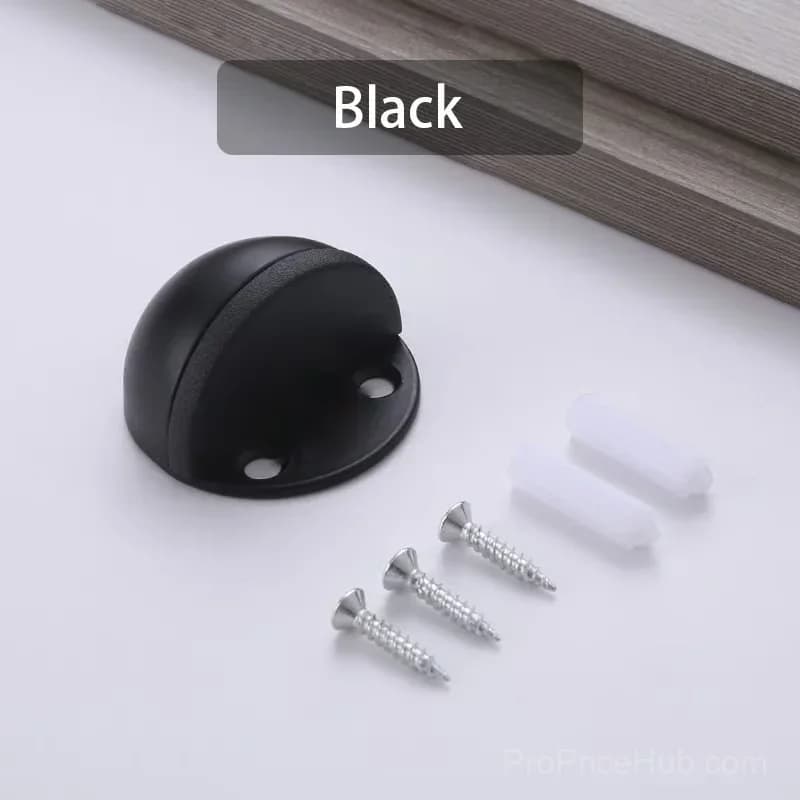 2-Pack Black Hidden Magnetic Door Stopper Holders, Stainless Steel - View 21