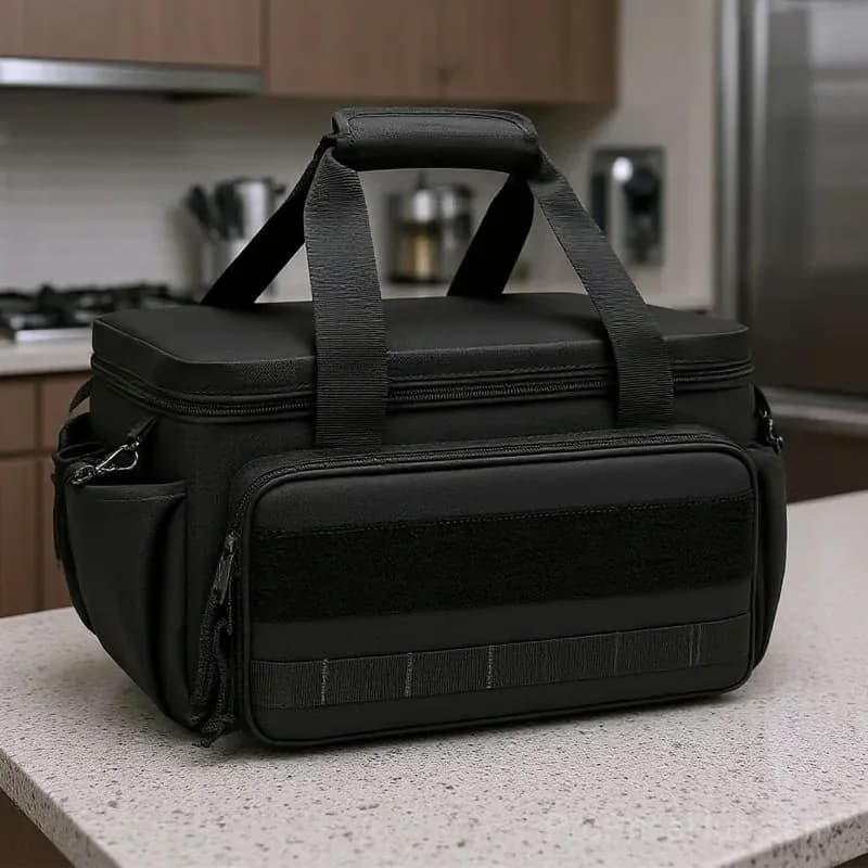 14-Inch Heavy-Duty Canvas Tool Bag, Black, 1 Piece - View 4