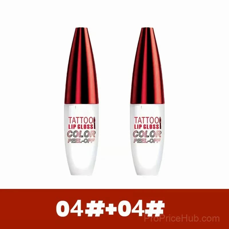 Waterproof Long-Lasting Lip Gloss, Shade 01, 2-Pack - View 22