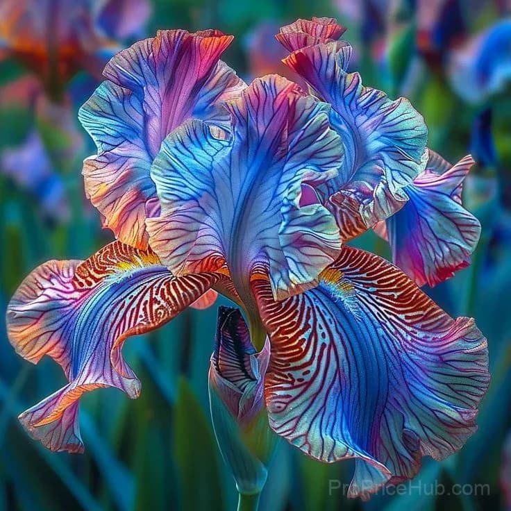 Signature Tall Bearded Iris – Premium Garden Bulbs - View 25