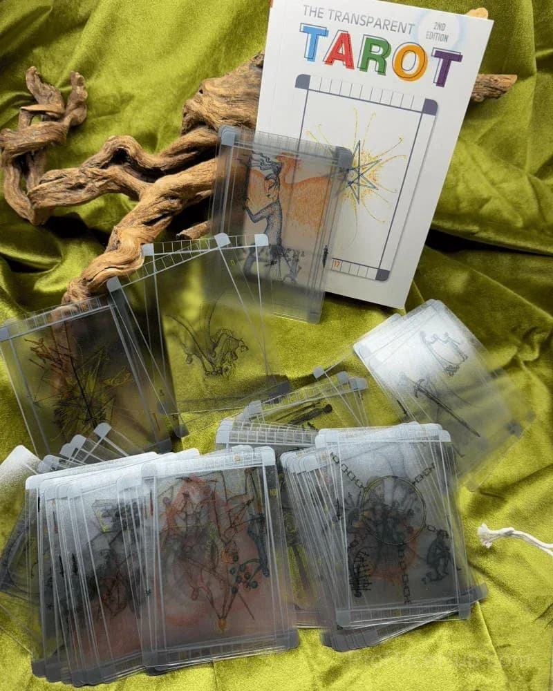 Mystical Transparent Tarot Deck – Updated 2nd Edition - Alt
