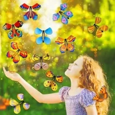 Magic Flying Butterfly Novelty 5-Piece Set - Alt