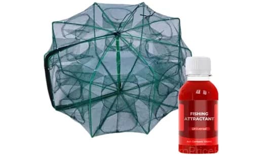 Auto-Foldable 6-Hole Fishing Trap Net, 72 x 28 cm - View 17