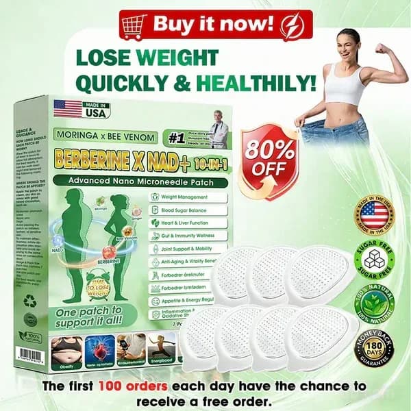 Moringa Berberine NAD+ 10-in-1 Nano Microneedle Patches - View 16